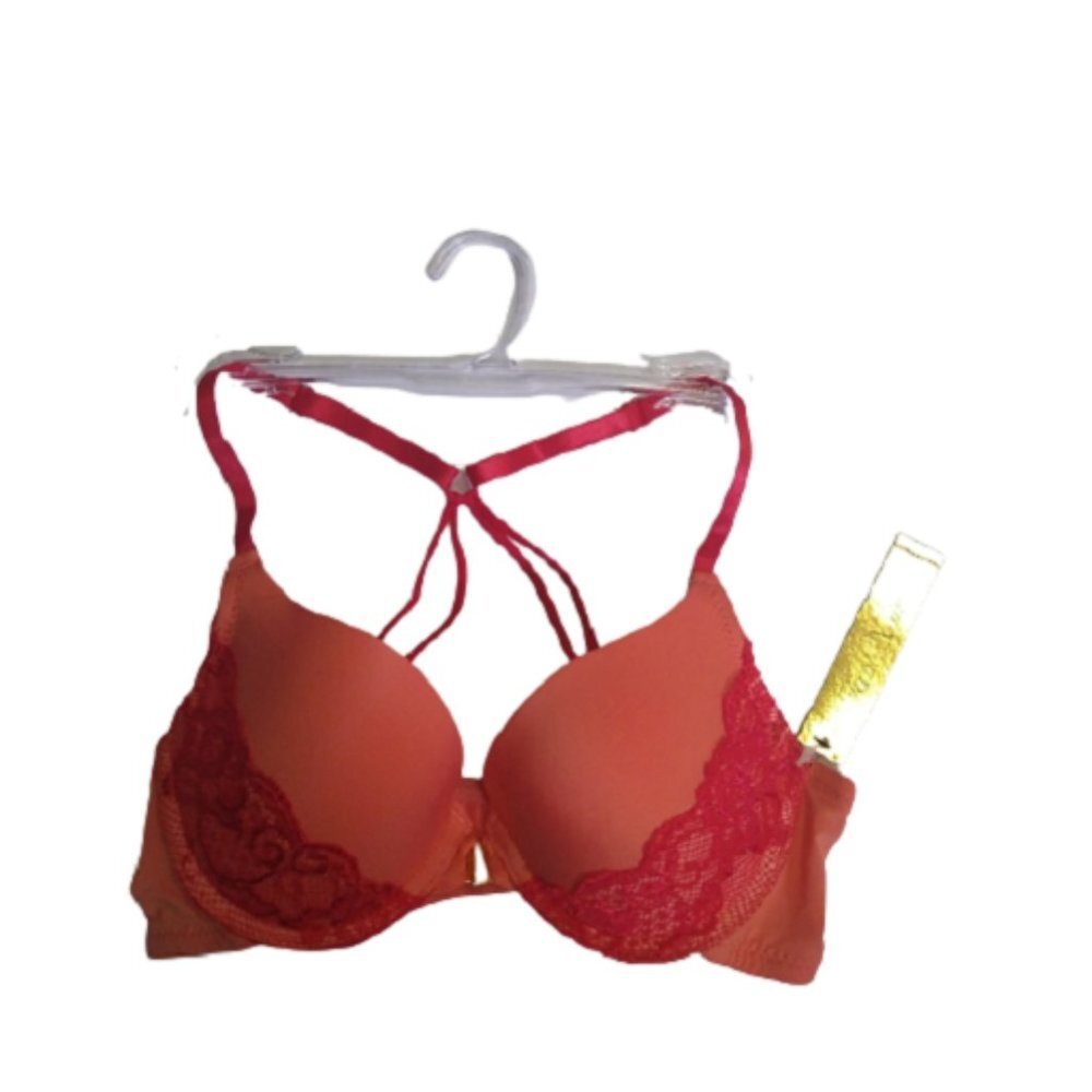 Tart Noir Collections Split X Strap Lacy Bra